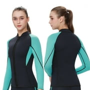 FLEXEL Women&Men Jacket Wetsuit 3mm Neoprene Wet suit for Surfing SKI Other Water Sports