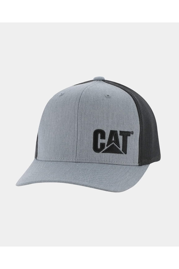 Men's Flexfit CAT Trademark Trucker Hat | CAT® WORKWEAR