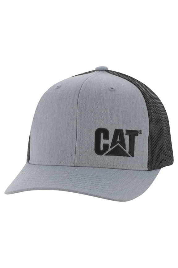 Men's Flexfit CAT Trademark Trucker Hat | CAT® WORKWEAR