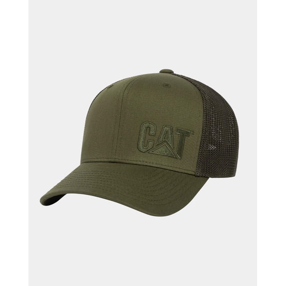 Men's Flexfit CAT Trademark Trucker Hat | CAT® WORKWEAR