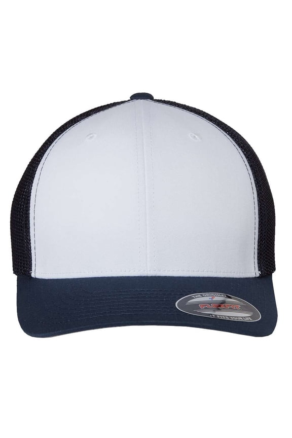 WHT PANEL MSH TRCKR , 6511 , NAVY/WHT/NVY , One Size