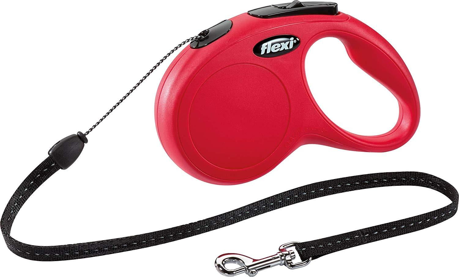 Dog Lead Flexi New Classic 5m Red Size S main image 1