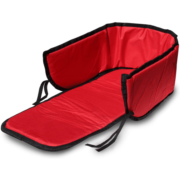 FLEXIBLE FLYER Pad for Baby Pull Sleigh, Toddler Boggan Sled Cushion in Red