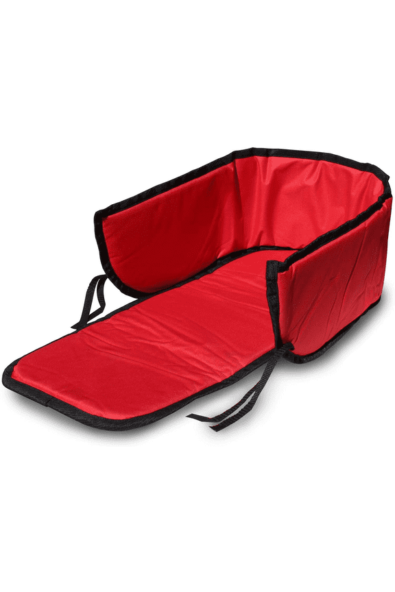 Pad for Baby Pull Sleigh, Toddler Boggan Sled Cushion in Red