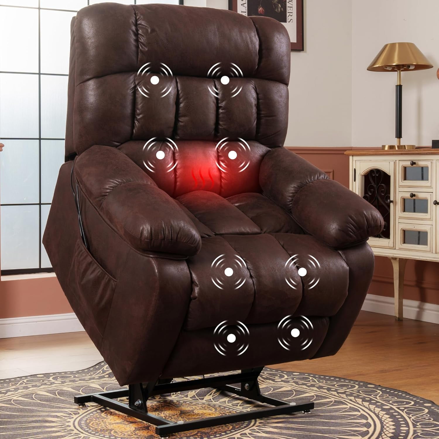 Flexispot Dual Okin Motor Power Lift Recliner Chair for Living - Main Image