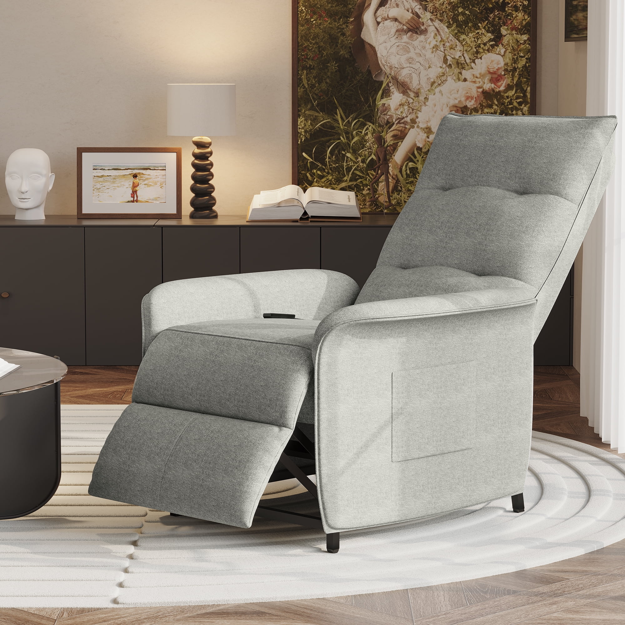 Living spaces small sale recliners