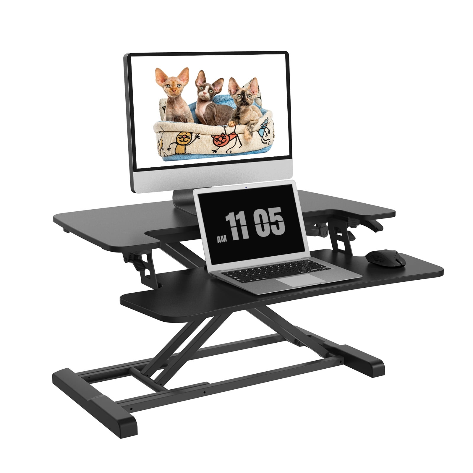 Flexispot standing desk converter 28 inch deals