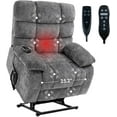 thumbnail image 1 of FLEXISPOT OKIN Dual Motor Oversized Power Lift Recliner Chair Heat & Massage for Elderly, Full Recline,Lay-Flat Capability & Adjustable Wide Backrest (25.2" Seat Width), 1 of 8