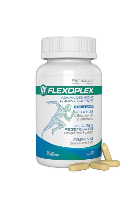 Advanced Bone & Joint Support Supplement | Promotes Healthy Joint Function & Relief from Joint Discomfort | Enhance Cartilage Flexibility & Range of Motion - 120 Count (Pack of 1)