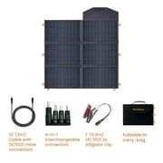 FLEXSOLAR C60 60 Watt 19.8V Foldable & Portable Solar Panel Charger