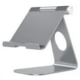 thumbnail image 1 of FLEXSTAND Tablet Stand Holder Angle Adjustable, T1 Desktop Aluminum Tablet Dock Cradle Compatible with iPad Air/Mini, iPad 10.2, iPad Pro 11/12.9, Samsung Tab and More UP to 12.9'', 1 of 11
