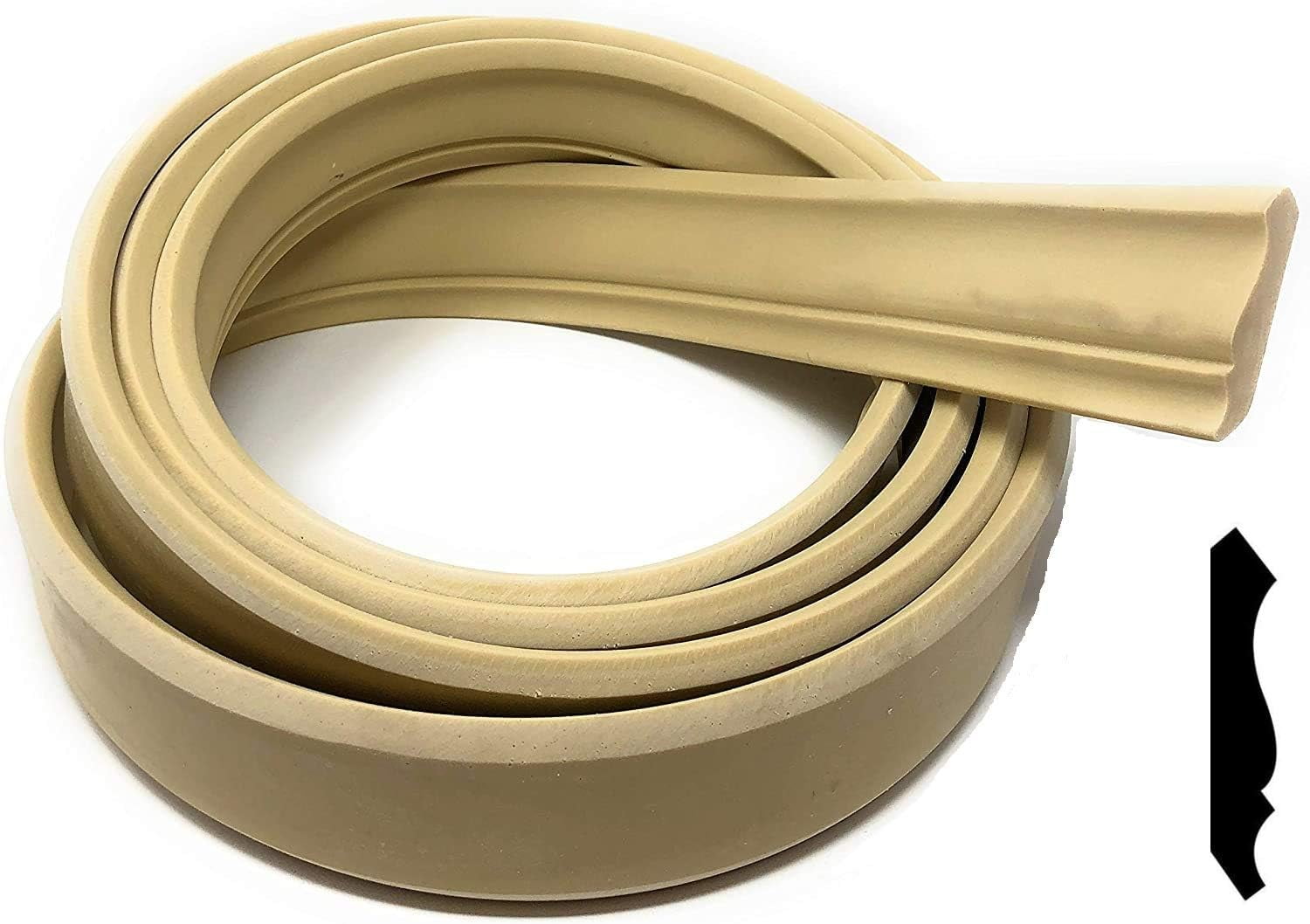 FLEXTRIM Flexible Crown Molding WM52 9/16" x 2.75" face/Diagonal 12