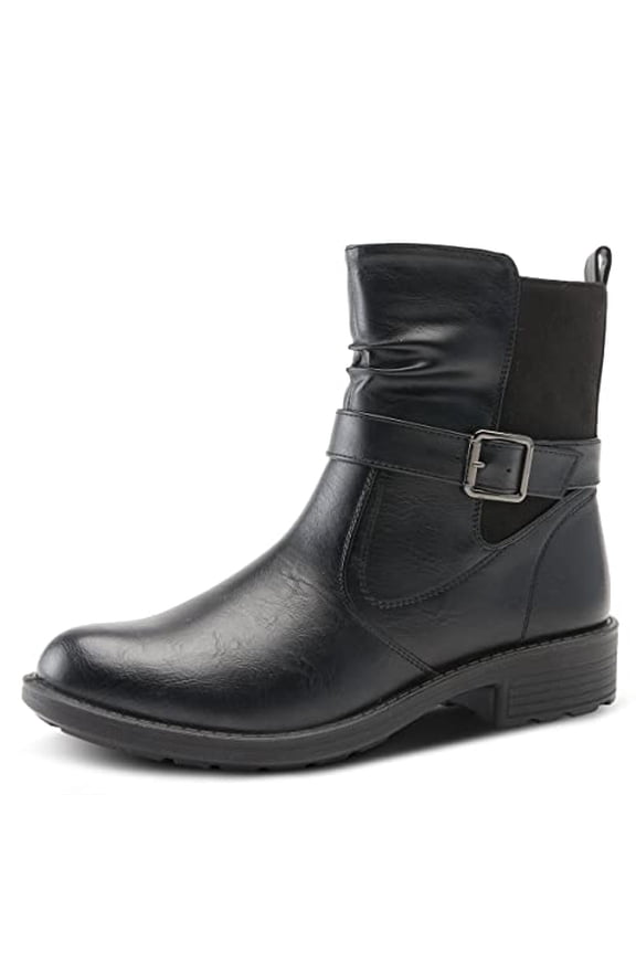 Women's CAHIR Mid Shaft Boots with Buckle