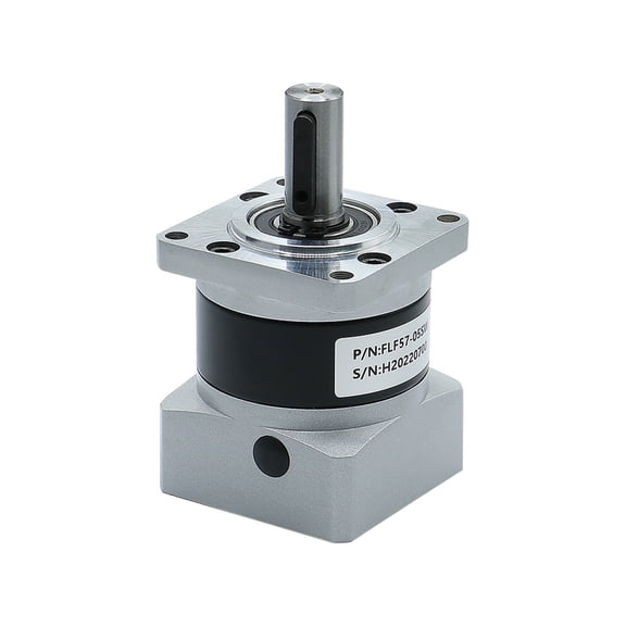 FLF57-LSW High Precision Planetary Gear Reducer Fit Nema23 57 Stepper Motor Input 8mm Output 14mm Ratio 4/5/10/20/25/50:1 For CNC ,Connector Compatible