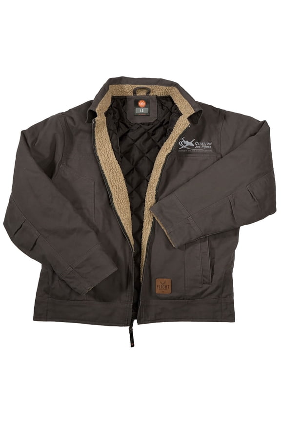 Adult Male CJP Bush Pilot Jacket, Color: Gray, Size: L (FO-M-BPJACKET-DG-L)