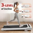 thumbnail image 1 of FLIMDER Compact Treadmills for Home Treadmills Walking Pad Under Desk Treadmill Treadmills for Home Small Walking Treadmill Portable Mini Treadmill 265 lbs Capacity, 1 of 7