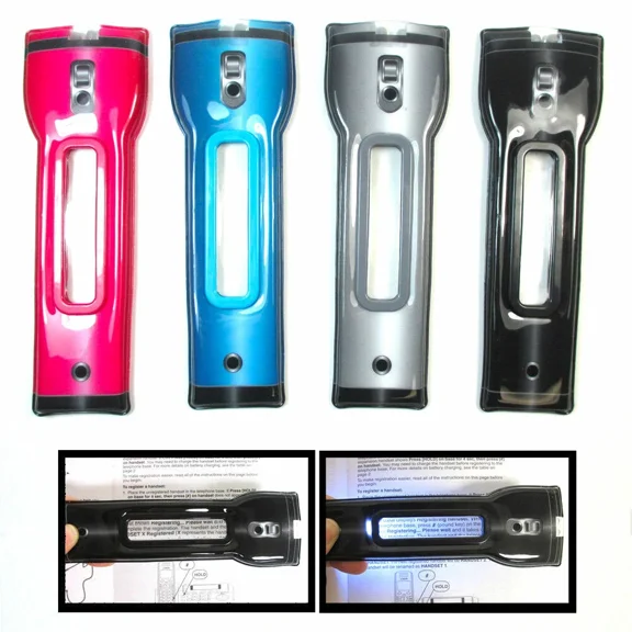 FLINT- 2 Set Light Handheld Magnifier Reading Magnifying Glass Lens Book Loupe Portable