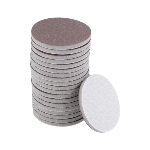 FLINT - 20Pcs 3-Inch Sanding Sponge Hook And Loop Sanding Disc Corundum 500-600 Grit