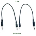 thumbnail image 1 of FLINT- 2X 2.5Mm Male To 3.5Mm Male Mono Ts 12V Trigger Ir Infrared Sensor Audio Cable, 1 of 6