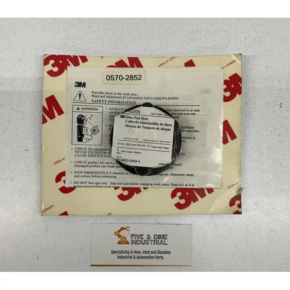 FLINT - 3M Disc Pad Hub 45205 2-1/2 Angle Grinder Rotary Sander 5/8-11