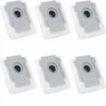 thumbnail image 1 of FLINT - 6-Pack Vacuum Cleaner Replacement Dust Bags For Irobot Roomba I3 I6 I7 S9 Plus, 1 of 6