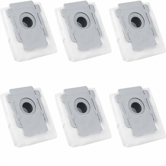 FLINT - 6-Pack Vacuum Cleaner Replacement Dust Bags For Irobot Roomba I3 I6 I7 S9 Plus