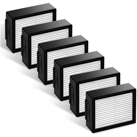 FLINT - 6 Pcs Hepa Filters Replacement For Irobot Roomba E I & J Series Vacuum Cleaner
