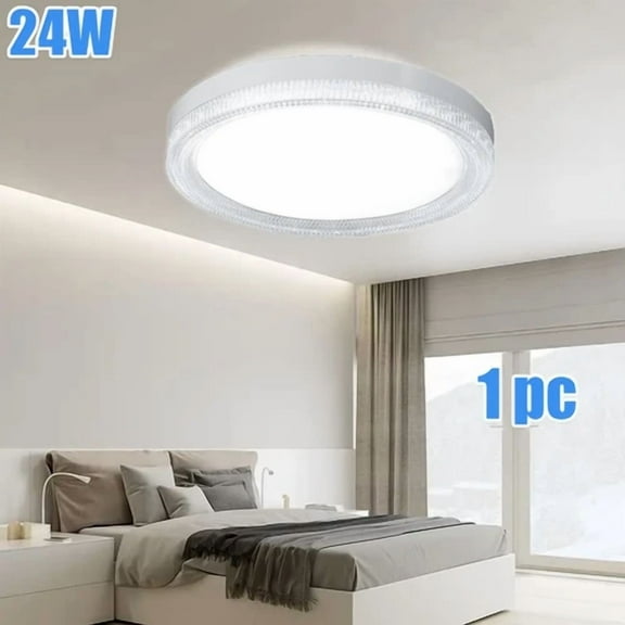 FLINT- 7.09Inch 24W Recessed Led Ceiling Light Fixture Kitchen Round Ceiling Light