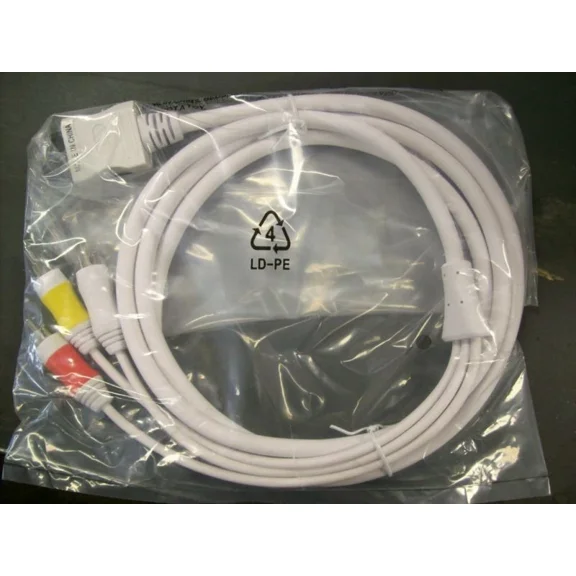 FLINT- Audio Video Av Composite 3 Rca Cable For Nintendo Wii & Wii U Us Seller 6 Foot