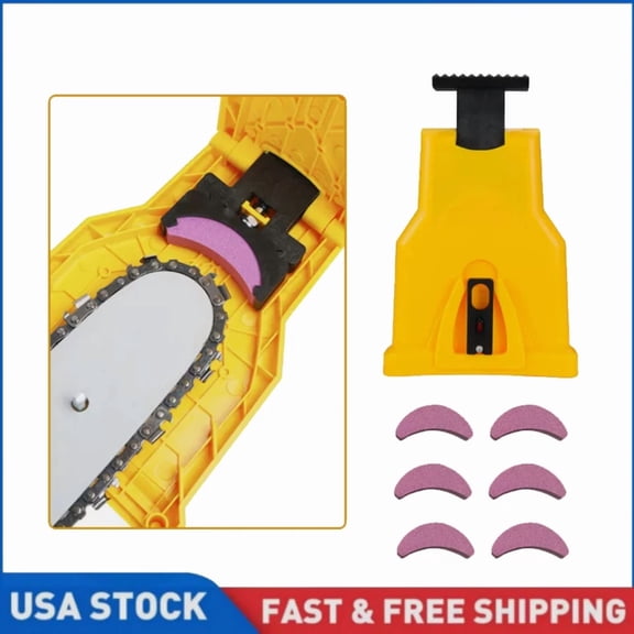 FLINT - Chainsaw Teeth Sharpener 14-20In Chain Saw Blade Bar Fast Sharpening Stone Tool-