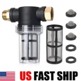 thumbnail image 1 of FLINT - Garden Hose Filter Pressure Washer Inlet Water Inline Filter For Sediment Us, 1 of 6