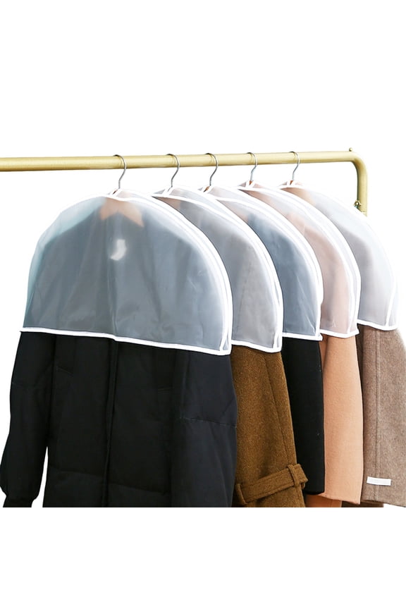 - Garment Bags For Hanging Clothes, 6 Pcs All Clea Garment Bag, Plastic Dustproof