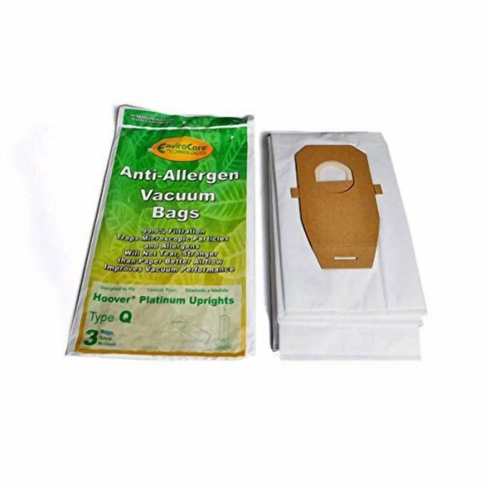 FLINT - Hoover Ah10000 Platinum Type Q Hepa Vacuum 3 Bags # Ah10000, A890
