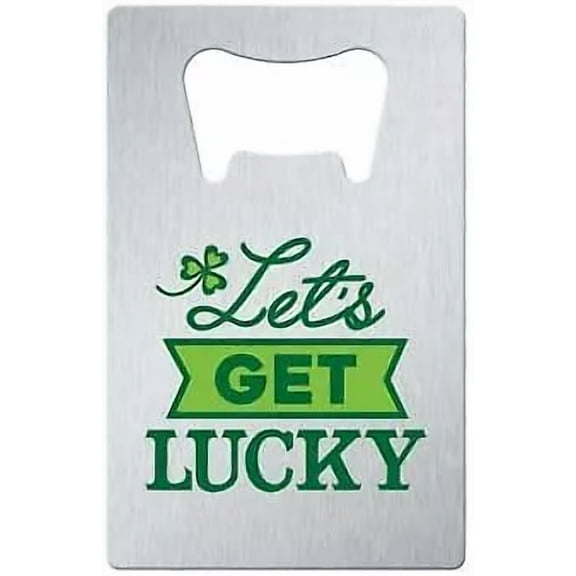 FLINT- Let'S Get Lucky St. Patrick'S Day Irish Holiday Theme Party Favor Bottle Opener