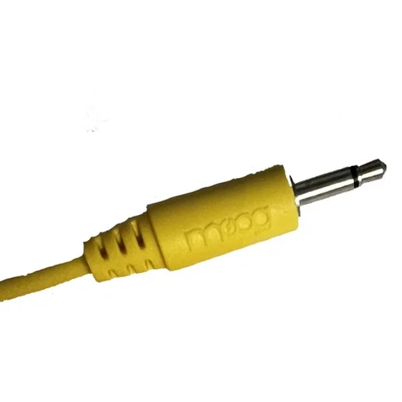 FLINT- Moog 6" Yellow 3.5Mm Mono Audio Cable - Single Pack