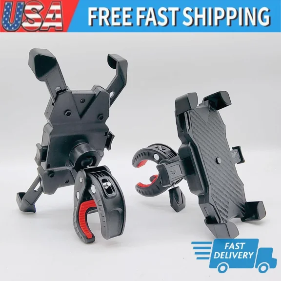 FLINT- Motorcycle Phone Holder Auto Lock Fits For Harley-Davidson Touring Cruiser Us