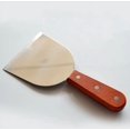 thumbnail image 1 of FLINT- New Creative Stainless Steel Teppanyaki Barbecue Spatula Wood Handle, 1 of 4