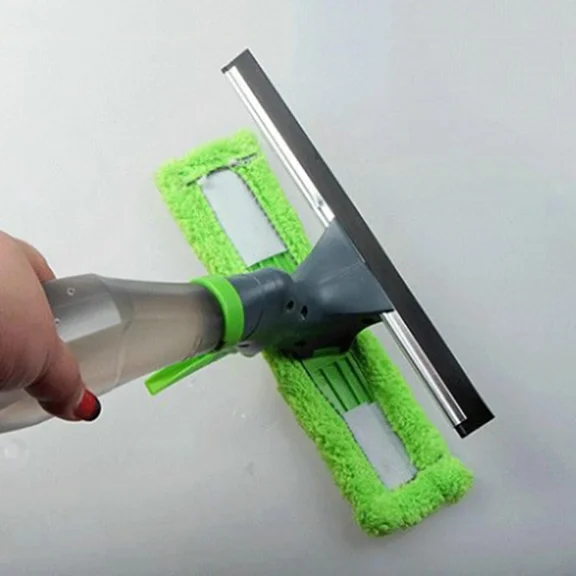 FLINT- Professional Window Cleaner With Spray Bottle Squeegee Glass Cleanings Tools