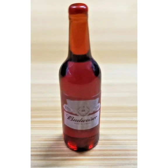 FLINT- ?Rc 1/10 1/12 Scale Mini Bud Beer Bottle Rock Crawler Truck Garage Accessories