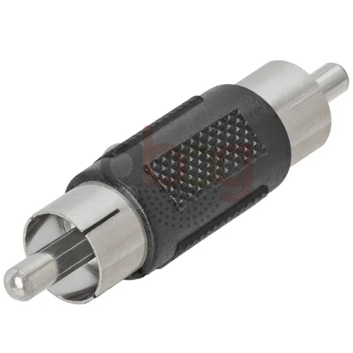 FLINT- Rca Male To Male Coupler Rca Plug To Plug Connector Video Audio Cable Extender