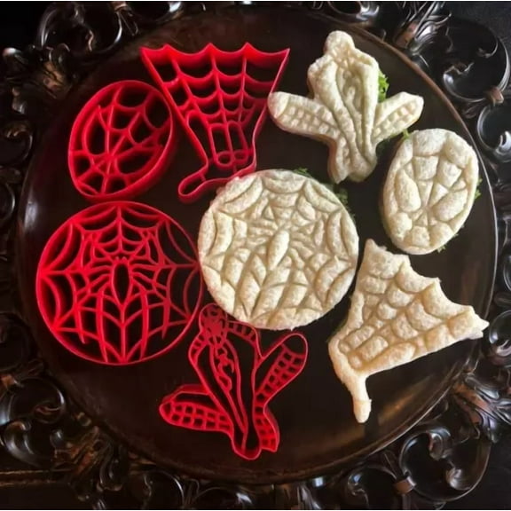 FLINT- Superhero Spider Set Cookie Cutters By Wnf Group, Fun Shapes For Creative Baking