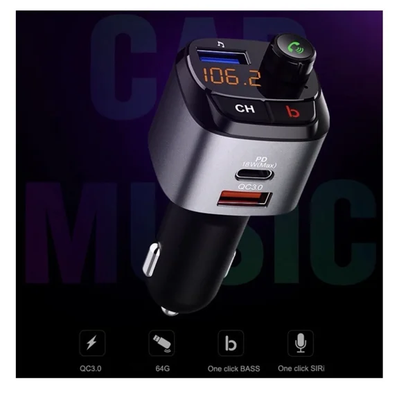 FLINT - Wireles Fm Transmitter And Car Kit