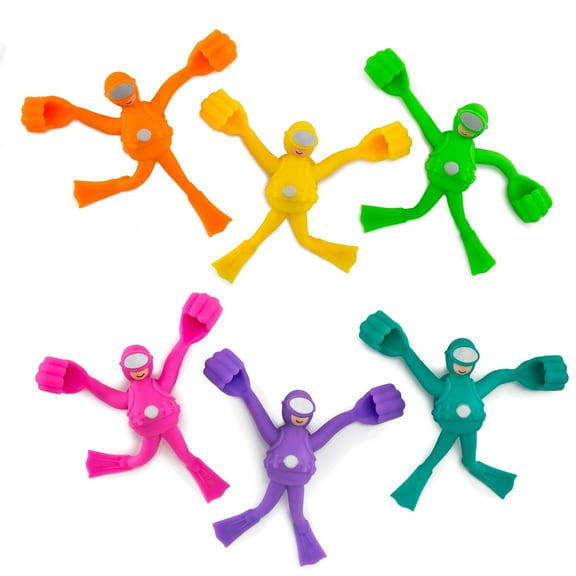 Play Day Flip Flying Dive Stix Pool Toy Dive Set for Children, 6 pack, Multicolor