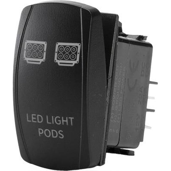 Flip SC1-AMB-L15 Dash Switch - LED Light Pods On/Off