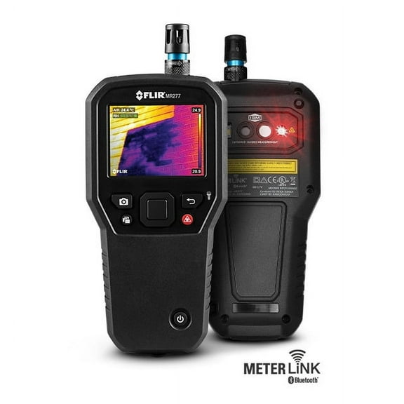 FLIR MR277 Moisture Meter, MSX IR Camera & Hygrometer for Building Inspection