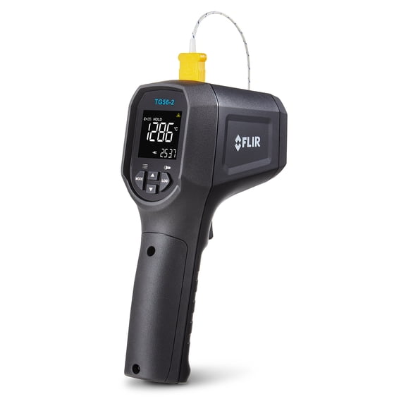 FLIR TG56-2 Infrared Spot Thermometer with Digital Readout: for Non-Contact Temperature Measurements up to 2,372 Degrees F