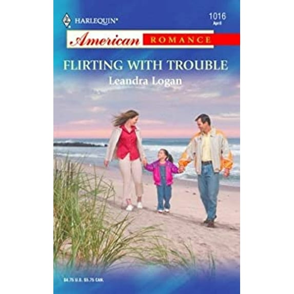 Pre-Owned FLIRTING WITH TROUBLE (Harlequin American Romance) Paperback