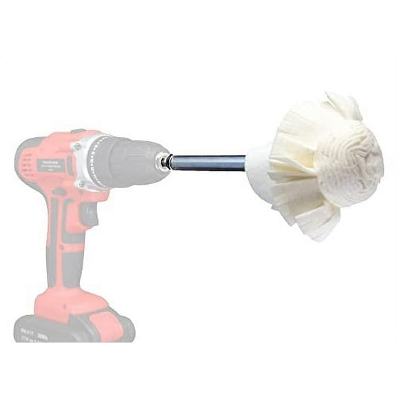 FLITZ Super Mini Buff Ball, Drill Polisher Attachment, Car Buffer Drill Attachment, 2"