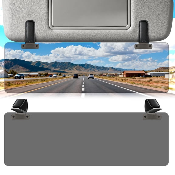 FLLIK Polarized Car Sun Visor Extender Anti-Glare UV400 (1-Pack )