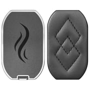 FLLIK Seatbelt Adjuster, Alloy and Soft Leather Shoulder Positioner, 2-Pack